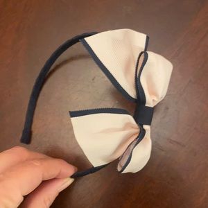 Pink & Navy Janie & Jack headband